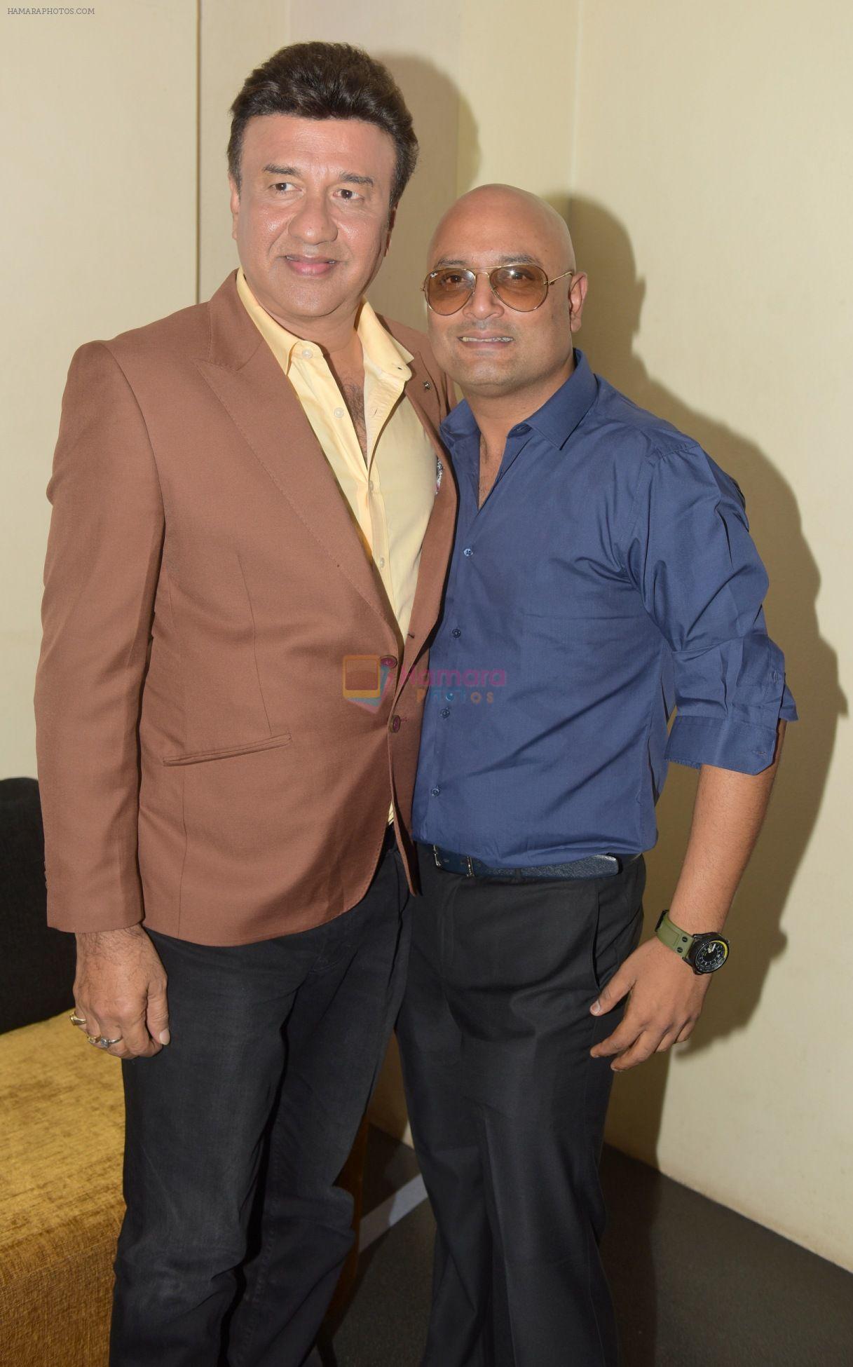 Anu Malik with Raja Ram Mukerji at the special screening of the film SAB THEEK HAIN on 27th July 2017