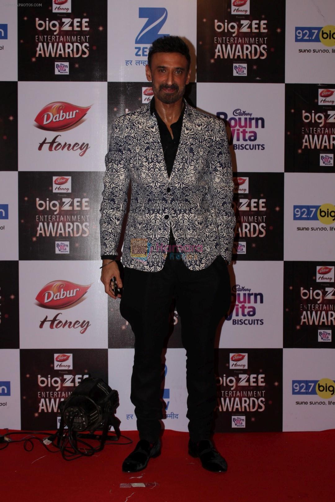Rahul Dev At Red Carpet Of Big Zee Entertainment Awards 2017 on 29th July 2017