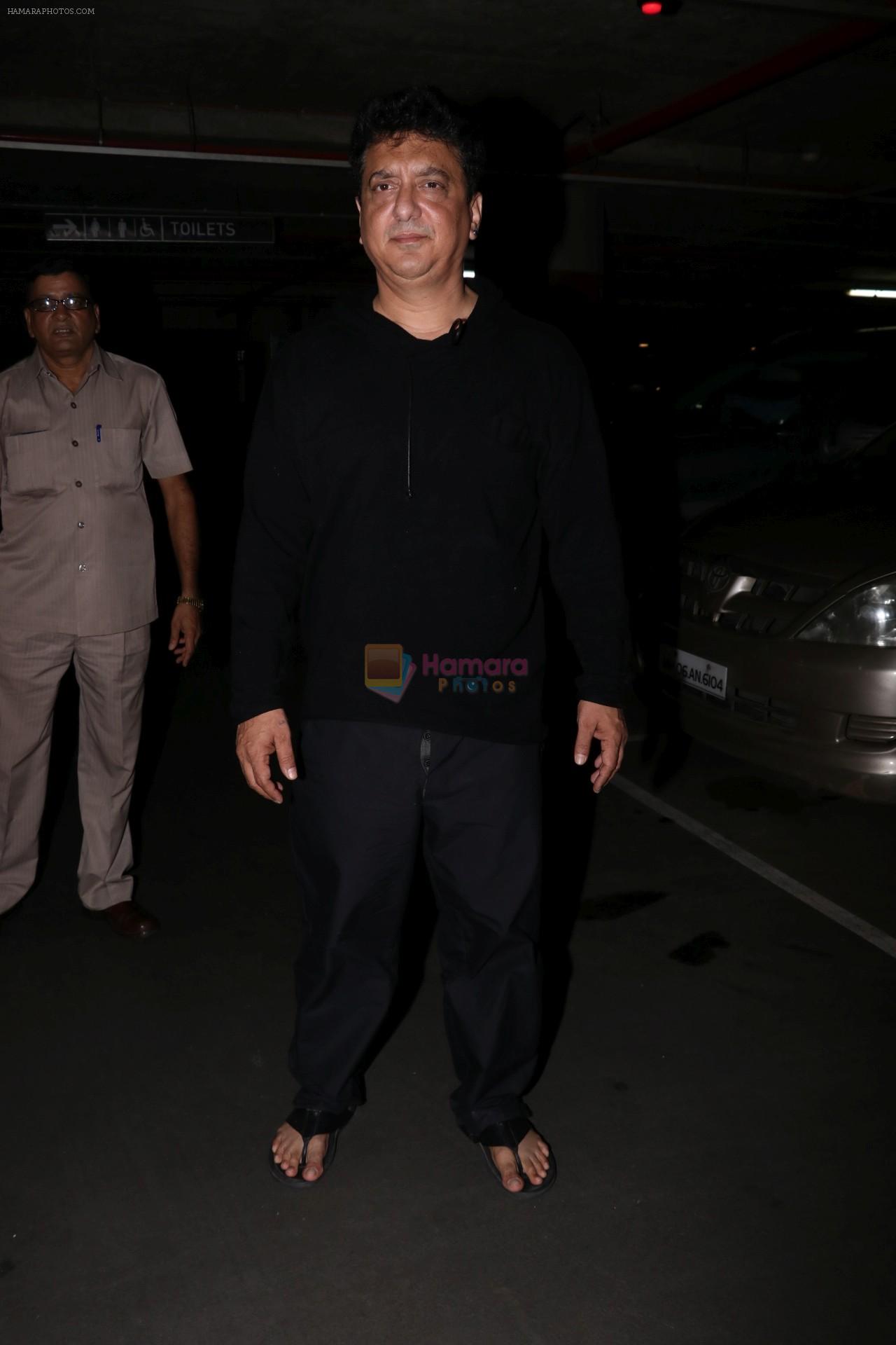 Sajid Nadiadwala spotted at airport on 29th July 2017