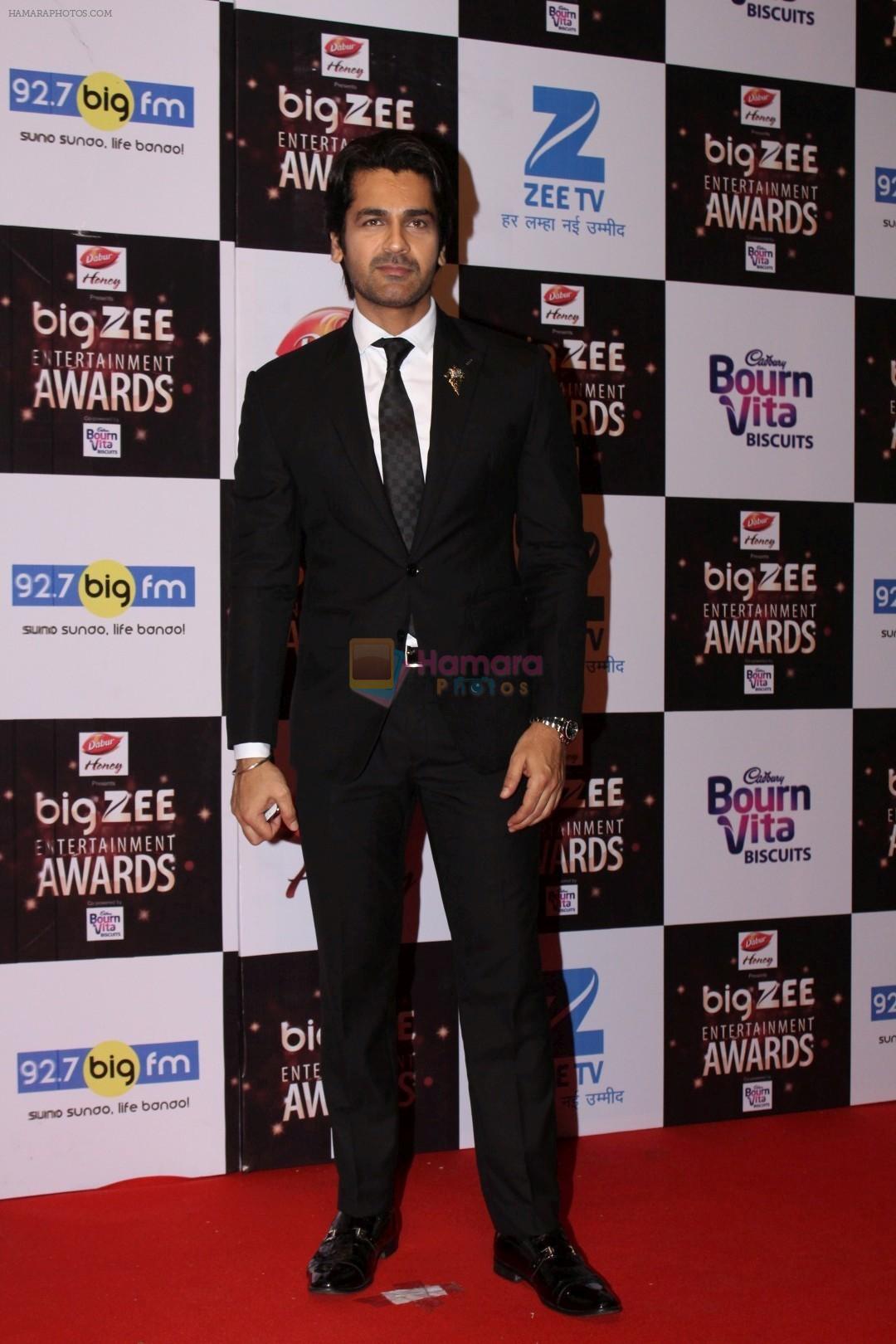Arjan Bajwa At Red Carpet Of Big Zee Entertainment Awards 2017 on 29th July 2017