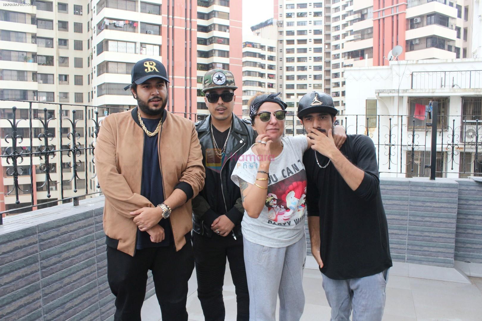 Hard Kaur at the launch of Hip Hop & Future Records India Presents Mixtape Vol. 1 on 2nd Aug 2017