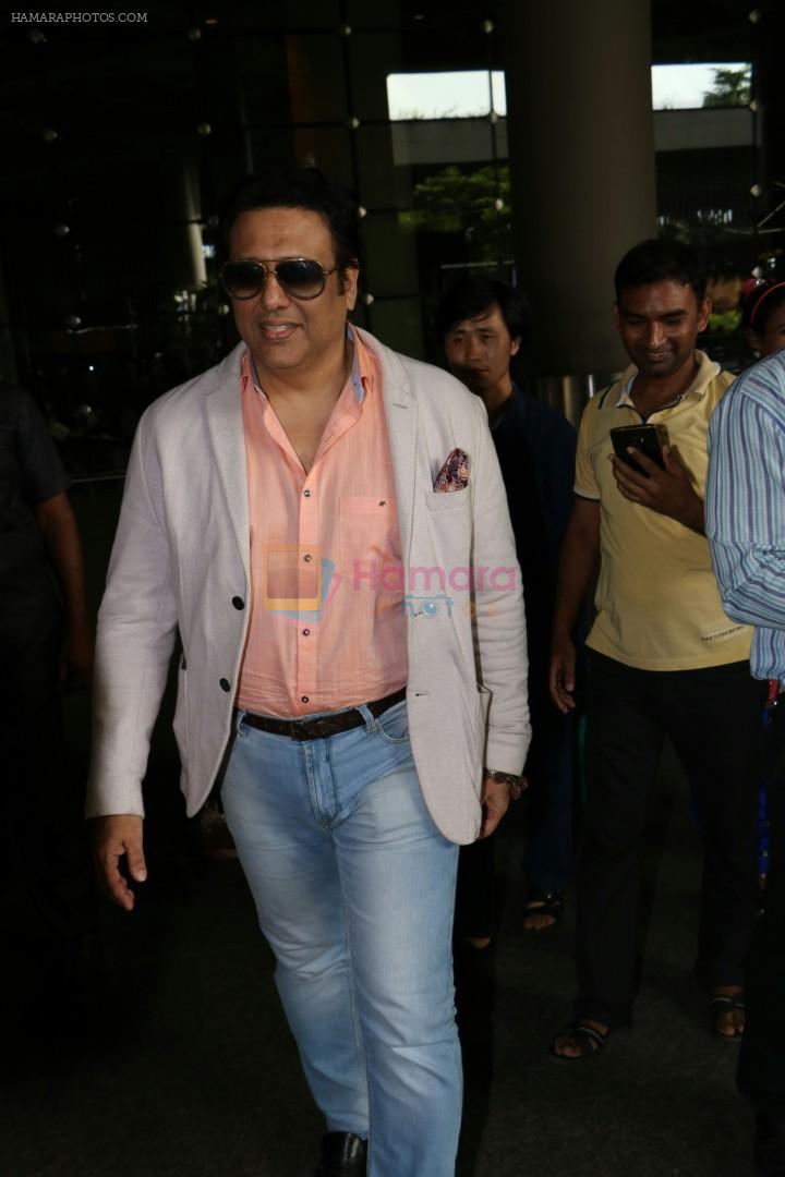 Govinda Spotted At Airport on 7th Aug 2017