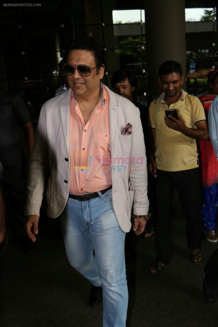 Govinda Spotted At Airport on 7th Aug 2017