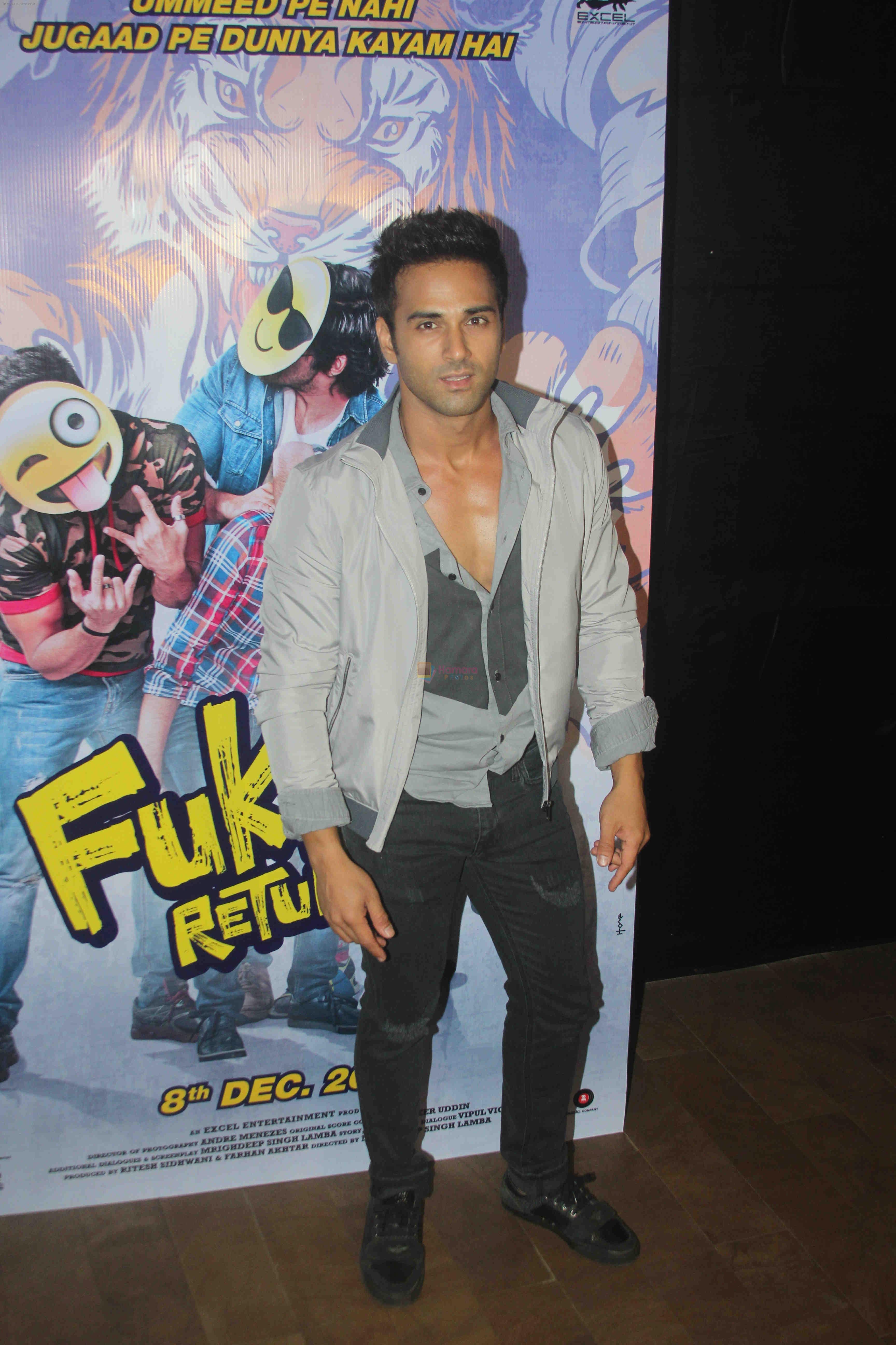 Pulkit Samrat at the Special Preview of film Fukrey Returns on 9th Aug 2017
