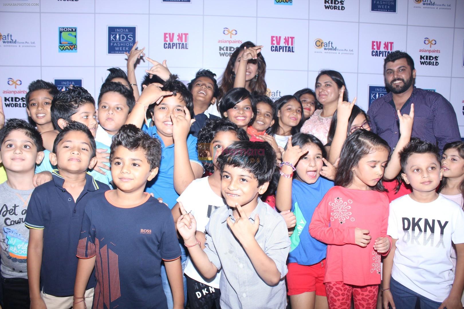 Asha Negi at India Kids Fashion Week 2017 on 12th Aug 2017