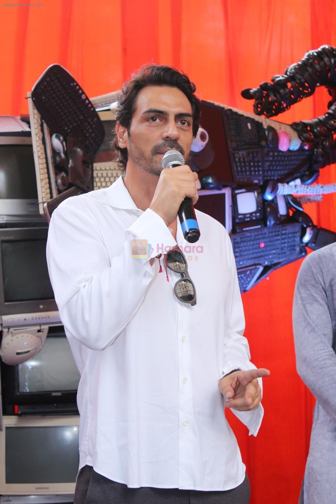 Arjun Rampal at the launch of Gaj Yatra on 13th Aug 2017