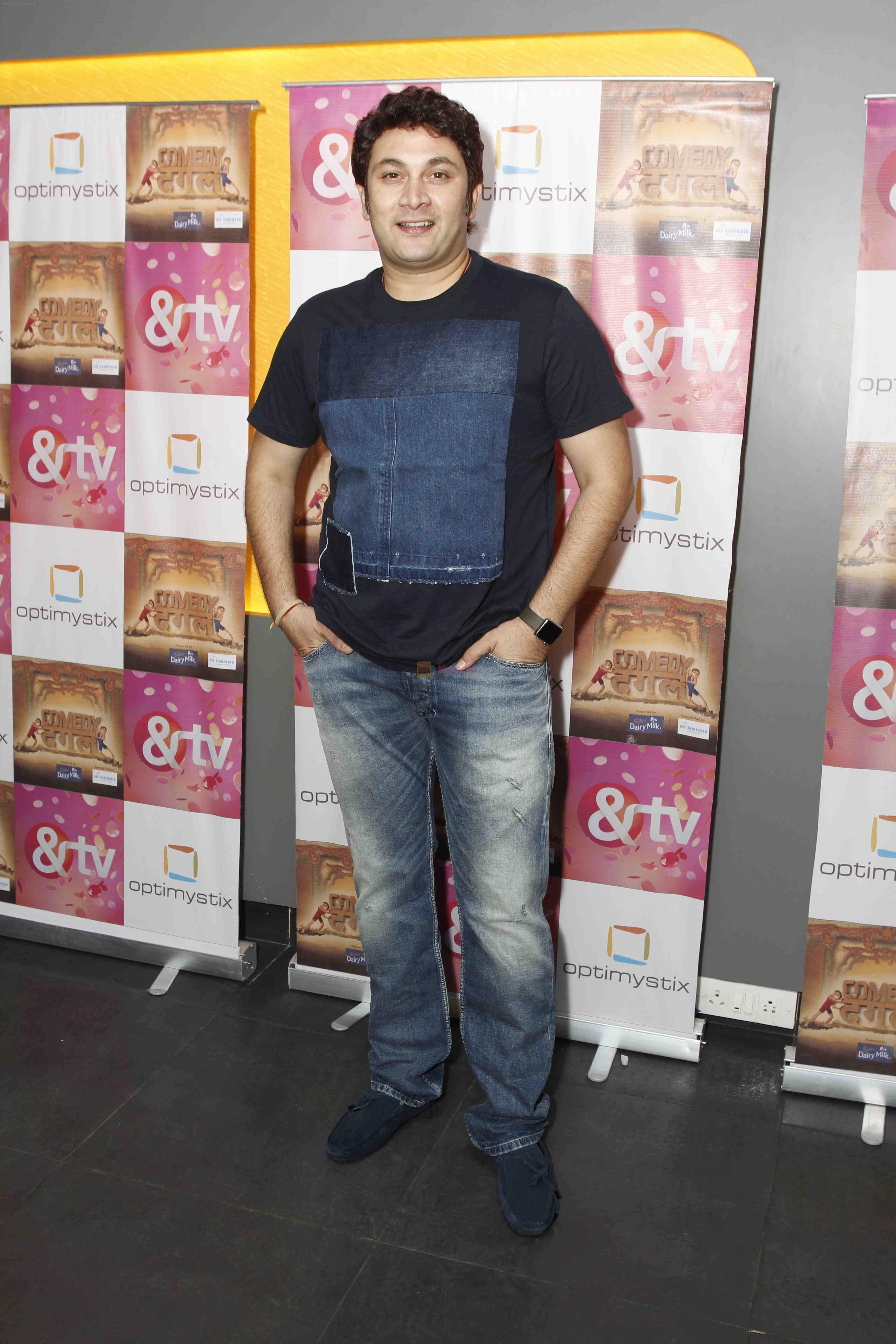 Rajesh Kumar at the screening of &TV's Comedy Dangal