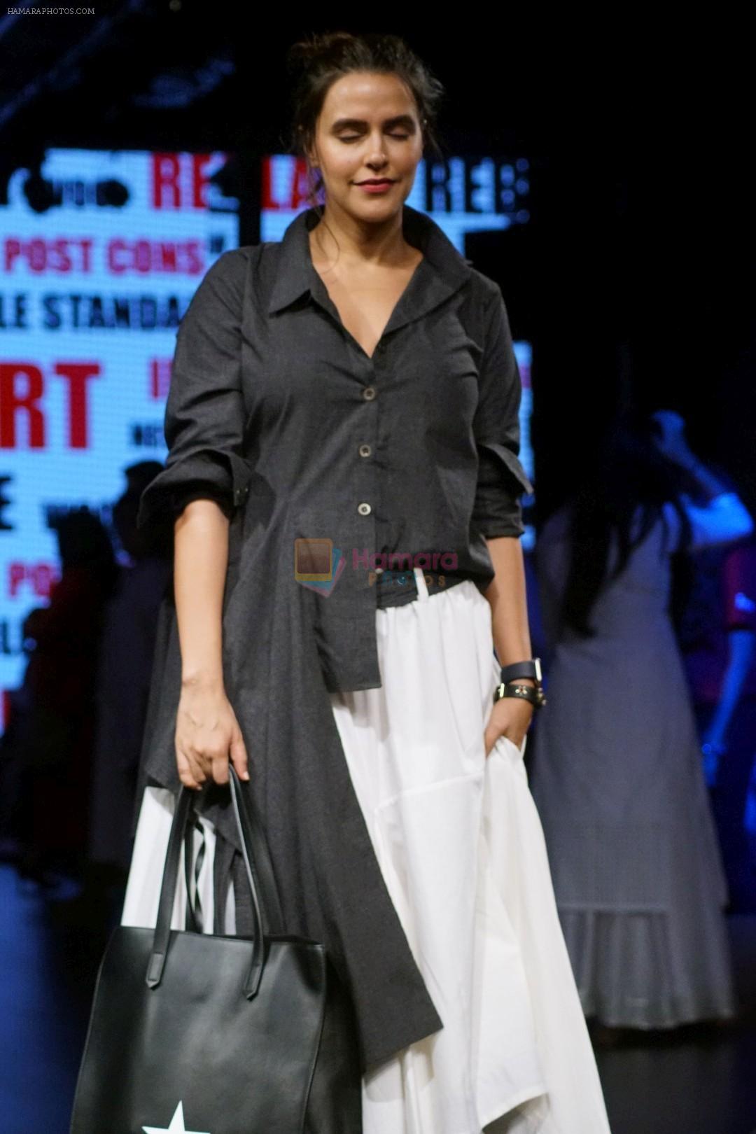 Neha Dhupia at Lakme Fashion Week 2017 on 17th Aug 2017