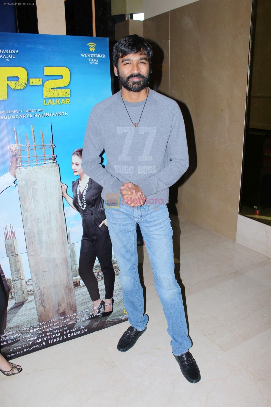 Dhanush At The Special Screening Of Film VIP 2 on 17th Aug 2017