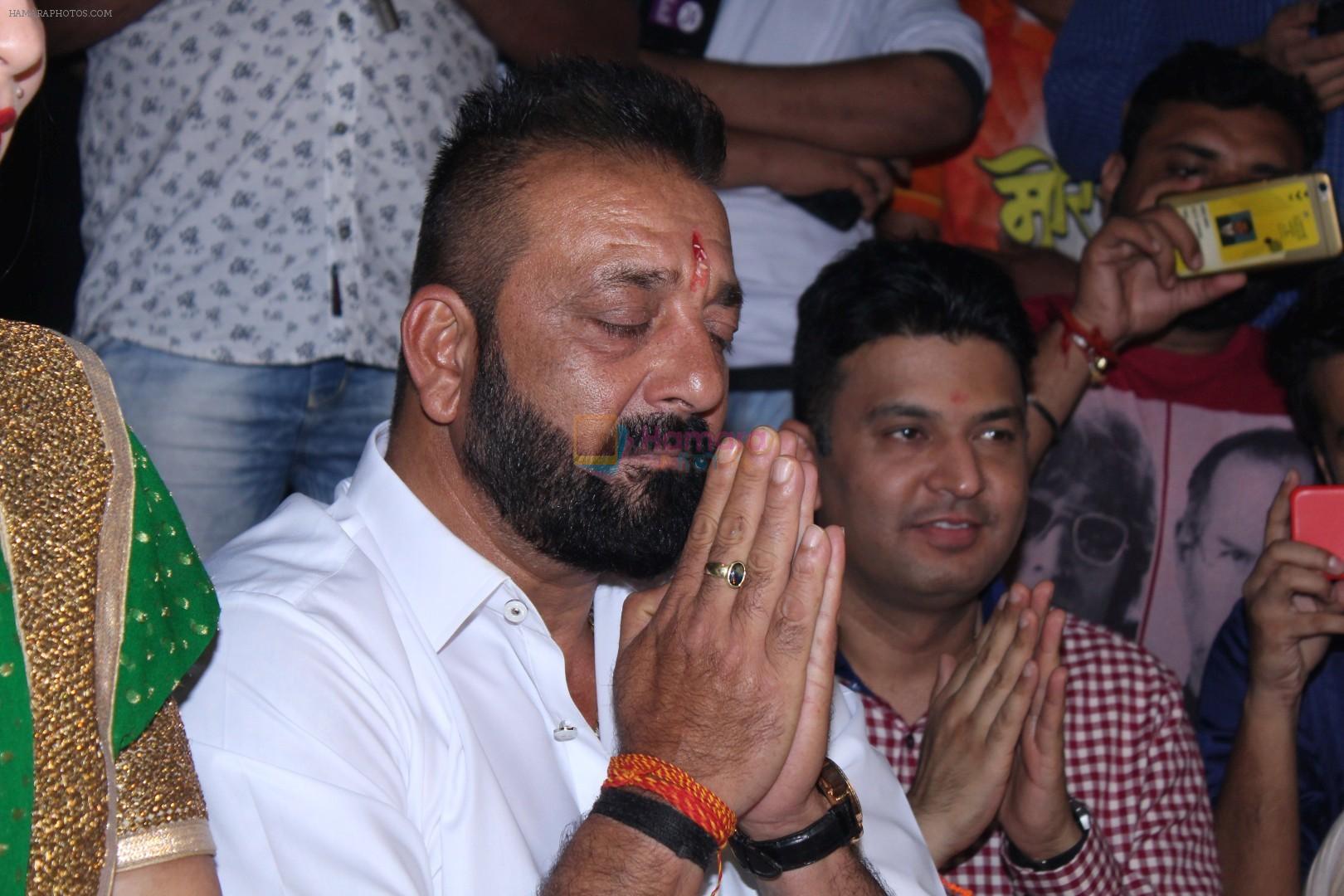 Sanjay Dutt At T Series For Celebration Of Ganesh Chaturthi on 25th Aug 2017