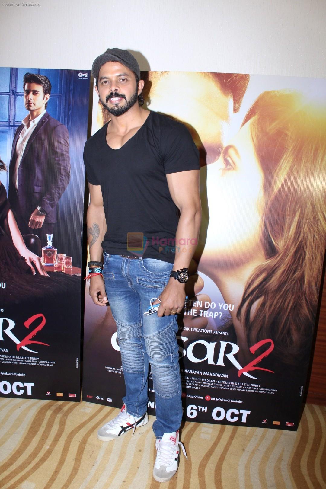 Sreesanth at The Trailer Launch Of Aksar 2 on 28th Aug 2017