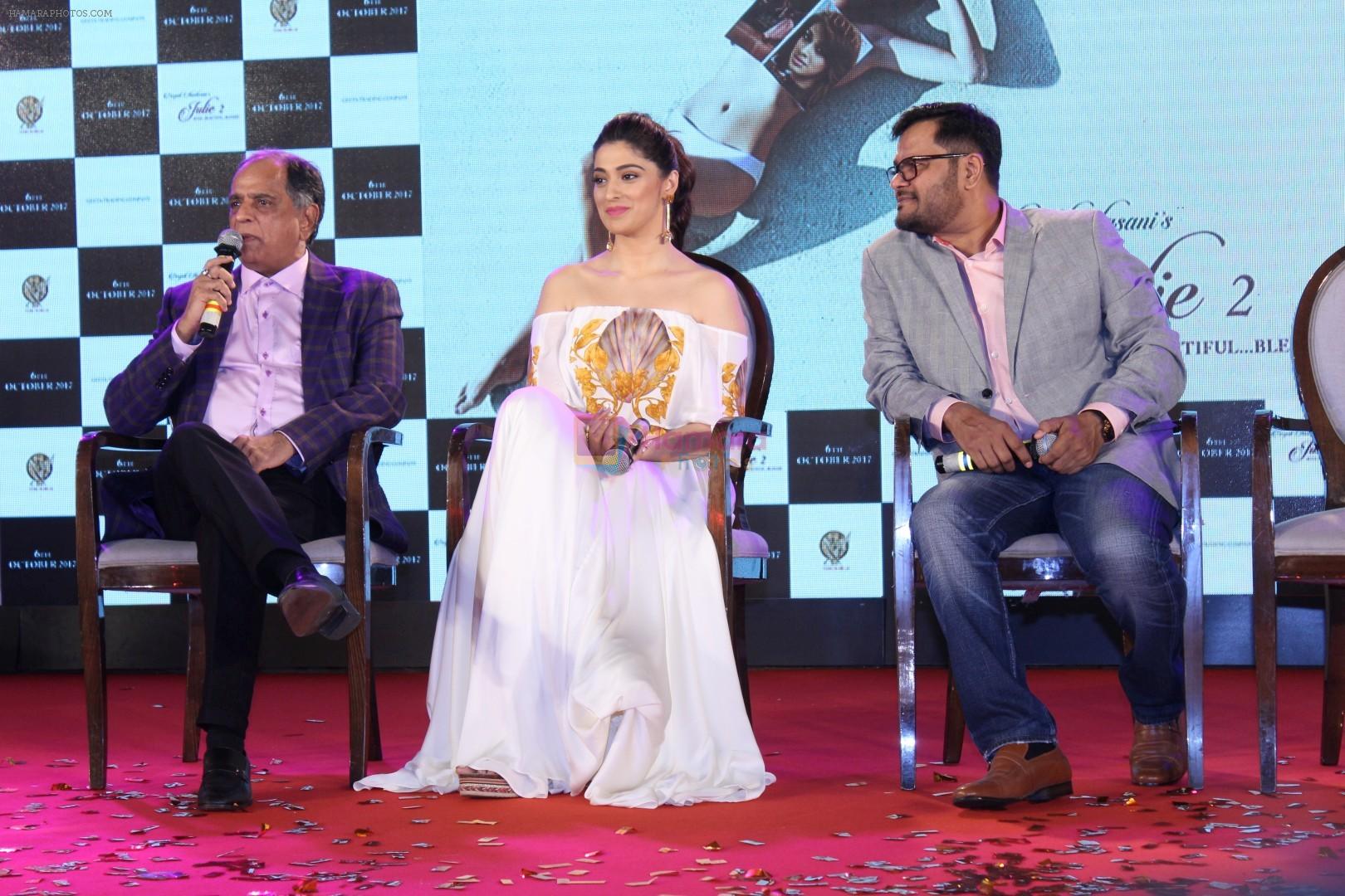 Pahlaj Nihalani, Raai Laxmi at the Trailer Launch Of Film Julie 2 on 4th Sept 2017