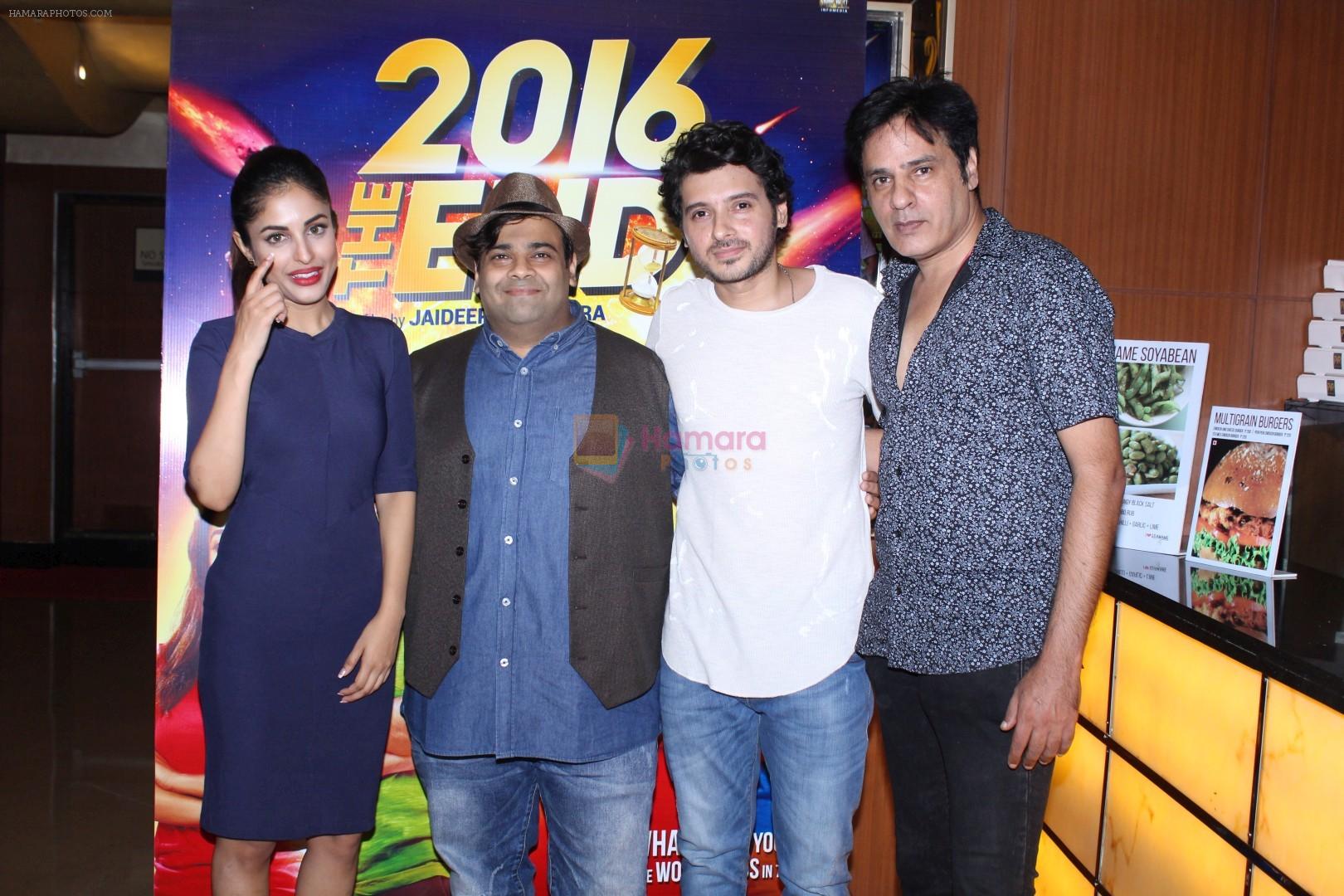 Priya Banerjee, Kiku Sharda, Divyendu Sharma, Rahul Roy at the Song Launch Of Film 2016 The End on 6th Sept 2017