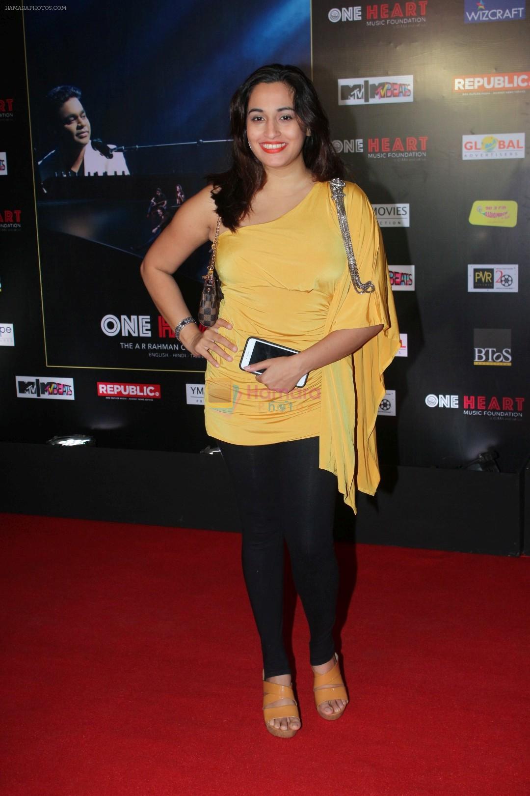 Shweta Pandit at the Premiere Of Music Maestro A.R. Rahman One Heart - A Concert Film on 7th Sept 2017