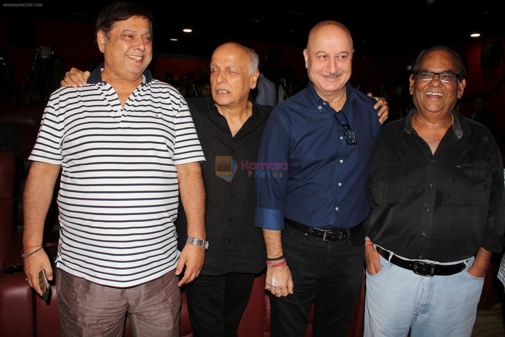 Anupam Kher, David Dhawan, Satish Kaushik, Mahesh Bhatt at the Trailer Launch Of Film Ranchi Diaries on 12th Sept 2017