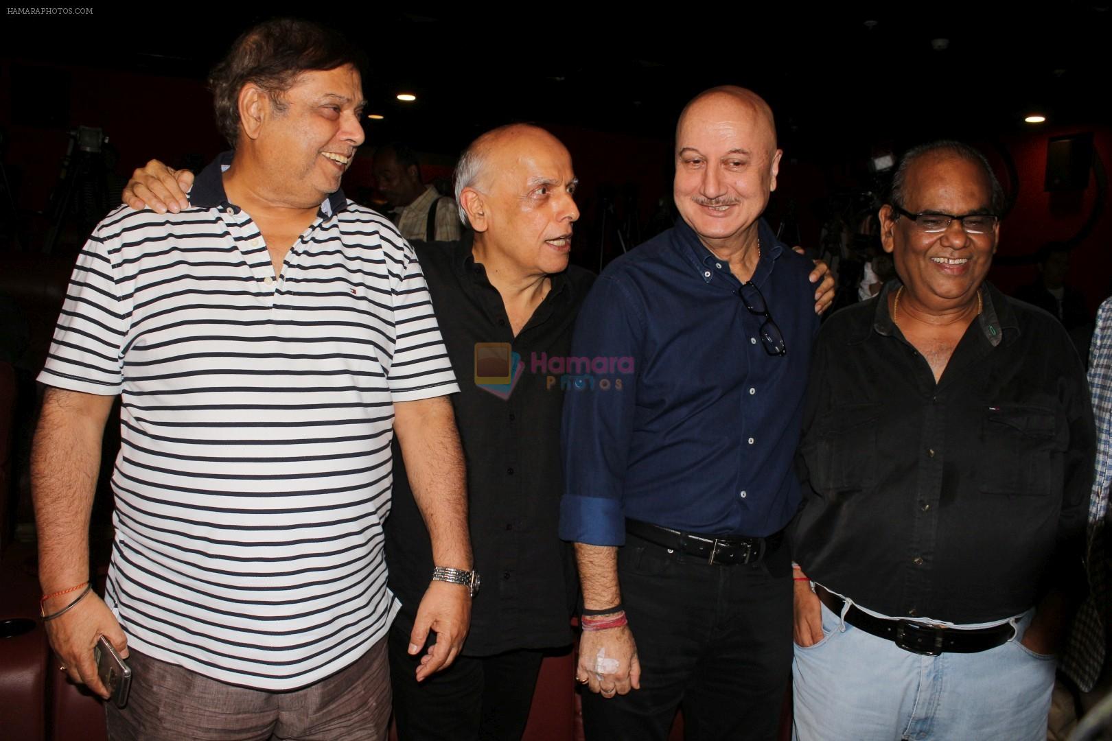 Anupam Kher, David Dhawan, Satish Kaushik, Mahesh Bhatt at the Trailer Launch Of Film Ranchi Diaries on 12th Sept 2017
