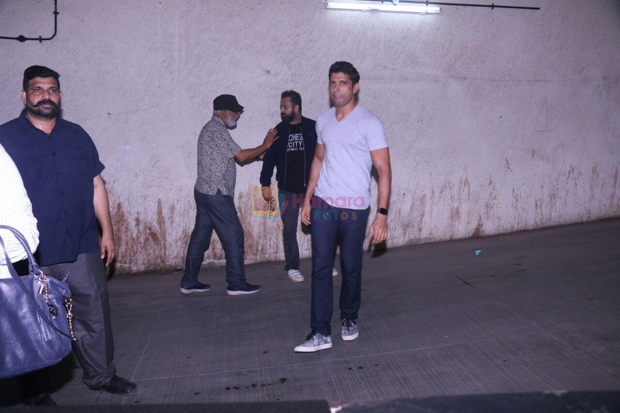 Farhan Akhtar at the Special Screening Of Film Lucknow Central on 13th Sept 2017