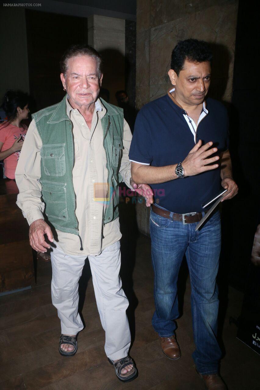 Salim Khan at the Special Screening Of Film Lucknow Central on 13th Sept 2017