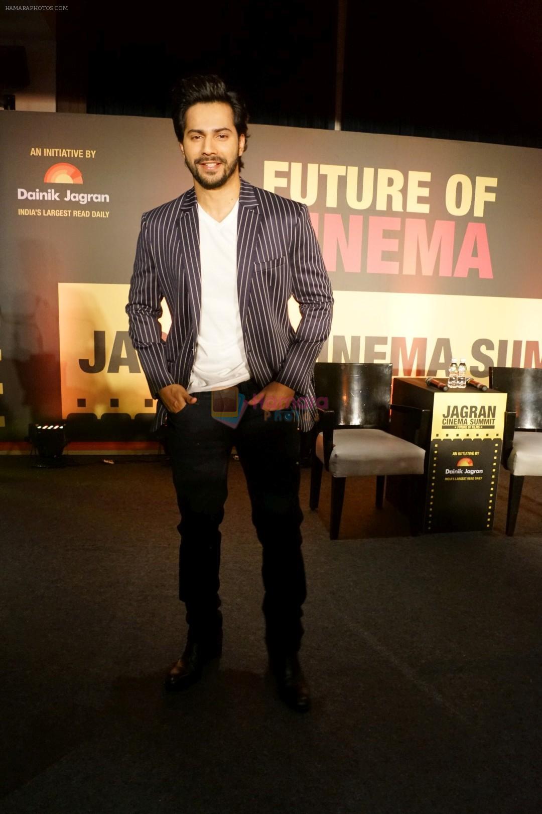 Varun Dhawan at Jagran Cinema Host Summit To Discuss Future Of Films on 15th Sept 2017