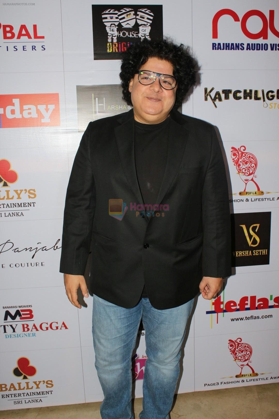 Sajid Khan at Page3 Fashion & Lifestyle Awards on 15th Sept 2017