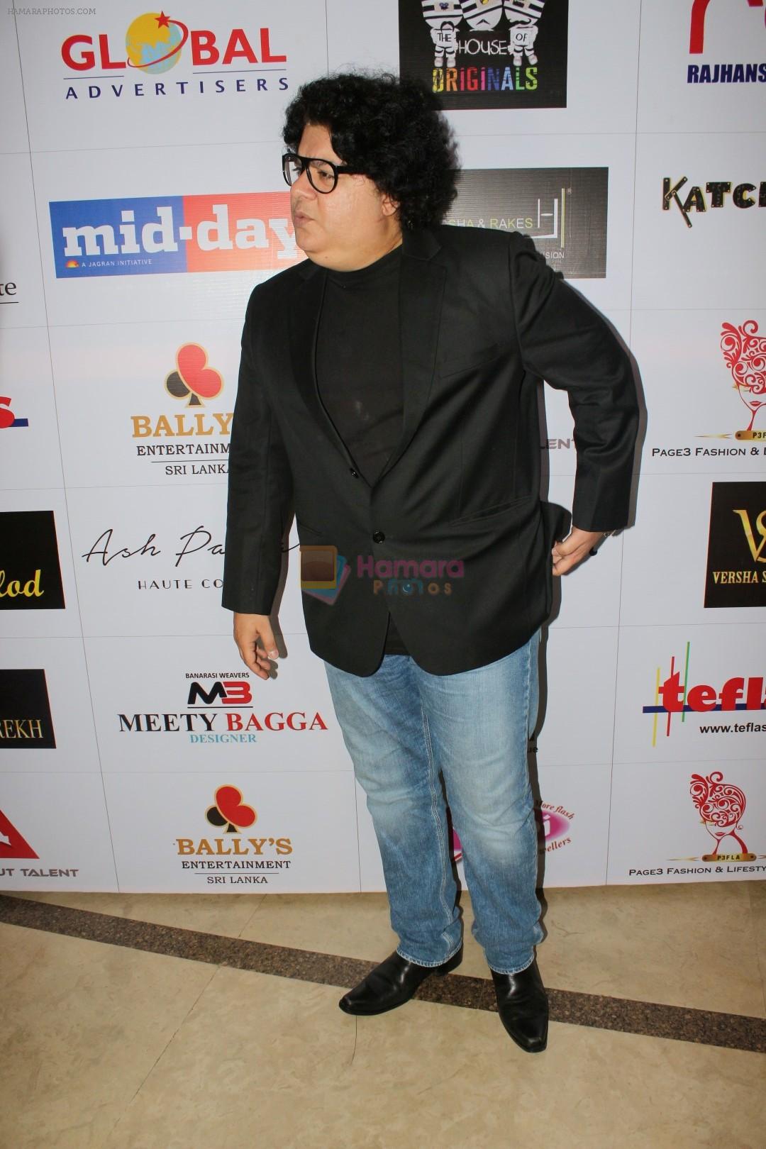 Sajid Khan at Page3 Fashion & Lifestyle Awards on 15th Sept 2017