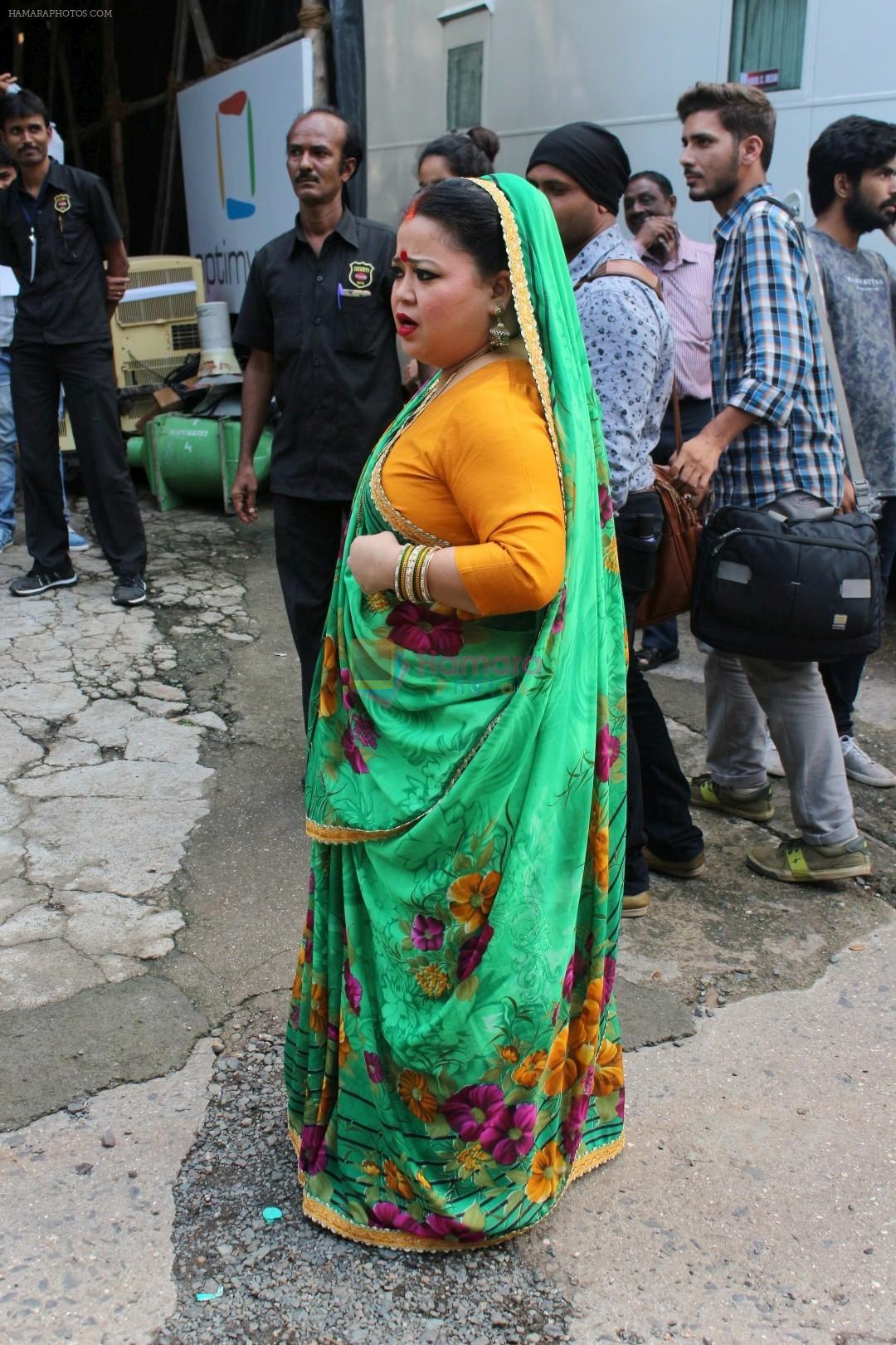 Bharti Singh on the Sets Of Comedy Show Comedy Dangal on 17th Sept 2017