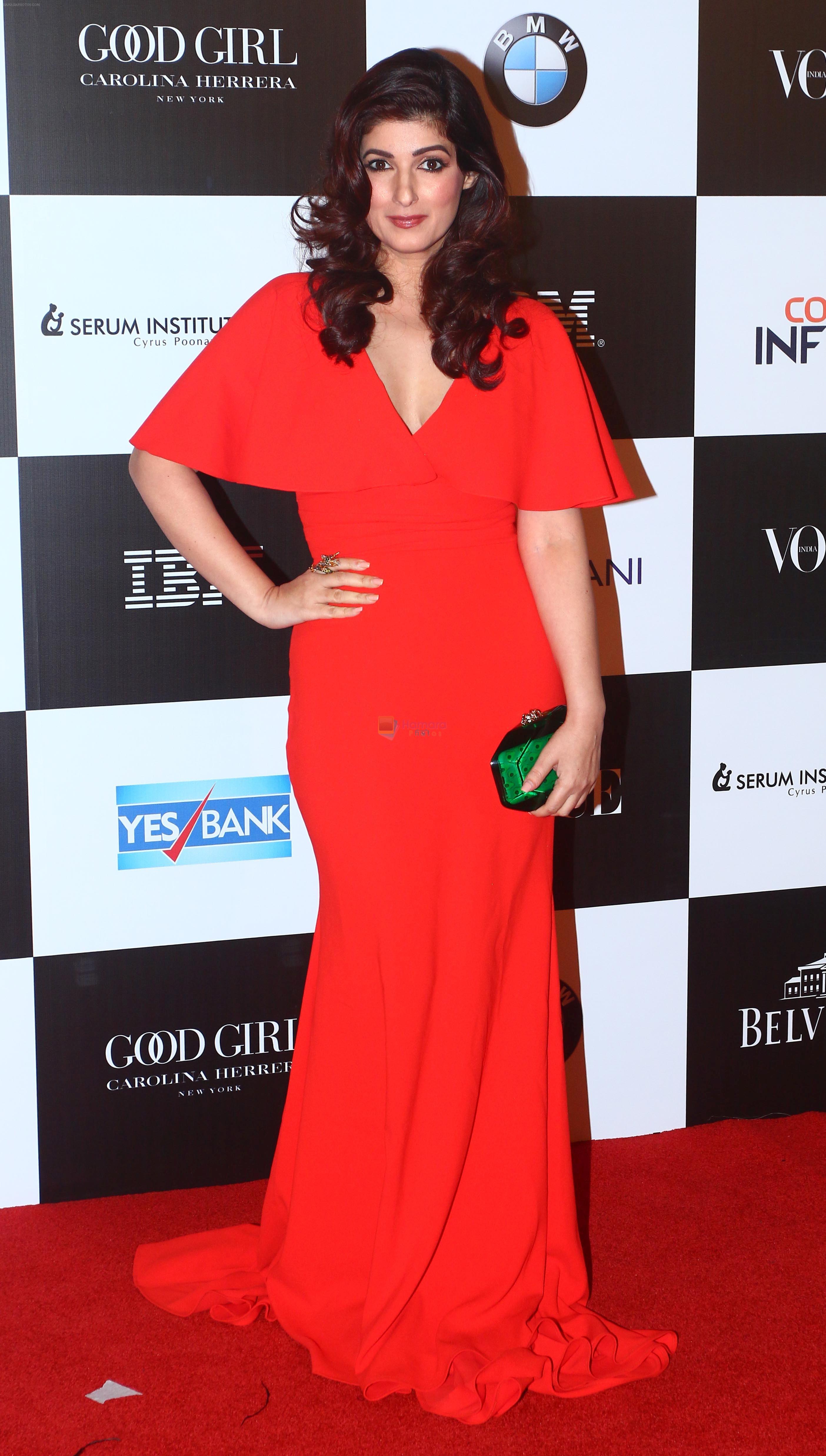 Twinkle Khanna at the Red Carpet Of Vogue Women Of The Year 2017 on 25th Sept 2017