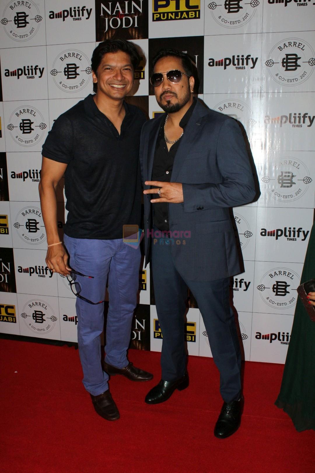 Mika Singh, Shaan at the Music Launch Of Nain Na Jodi on 25th Sept 2017