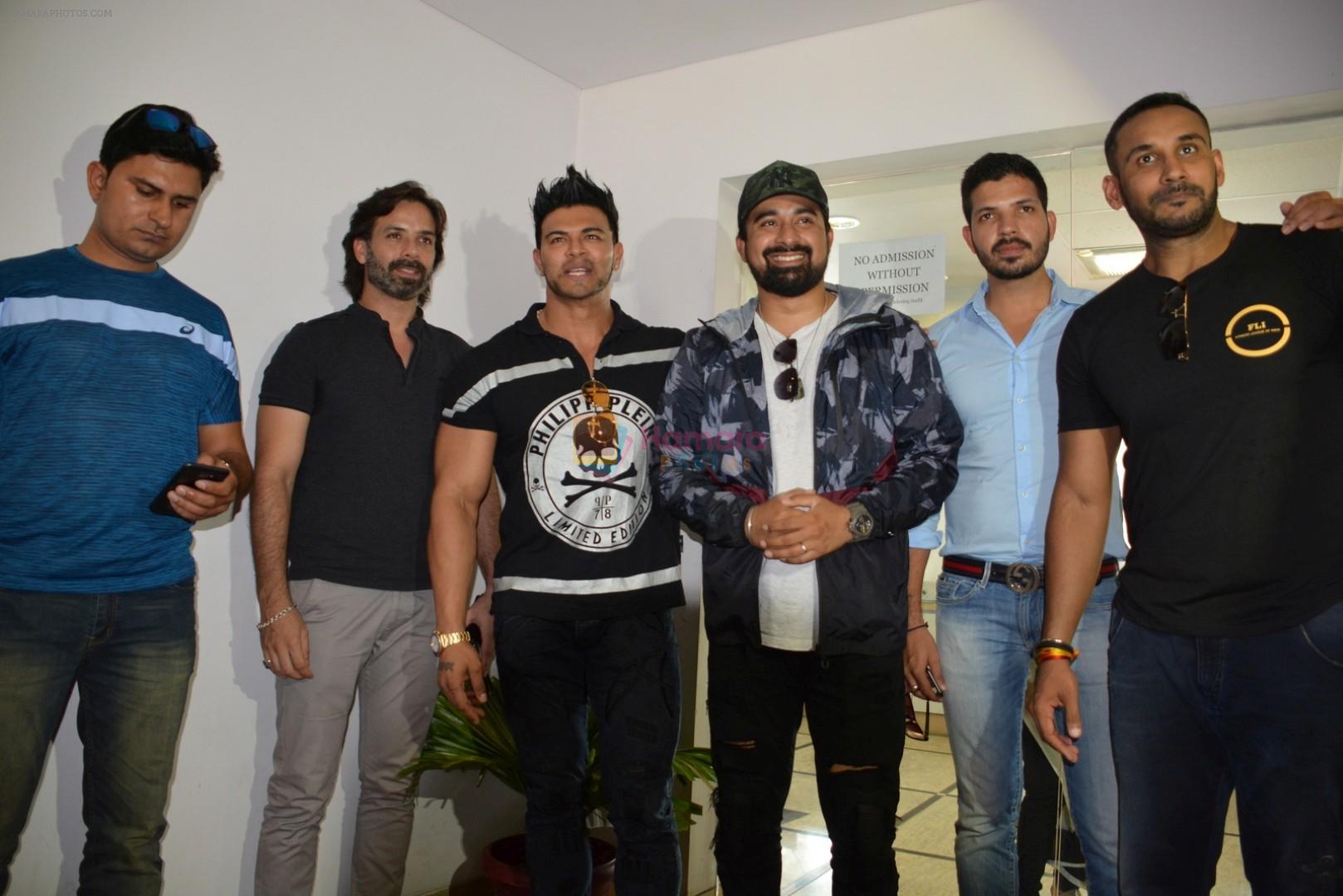 Rannvijay Singh, Sahil Khan Came to Conduct audition Of their New Fitness Reality Show on 26th Sept 2017