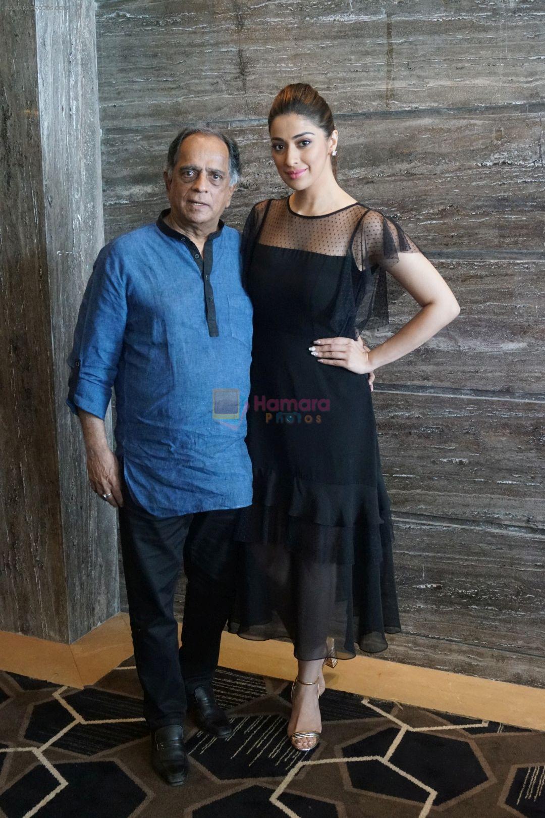 Pahlaj Nihalani, Raai Laxmi Spotted During Promotional Interview For Film Julie 2 on 27th Sept 2017