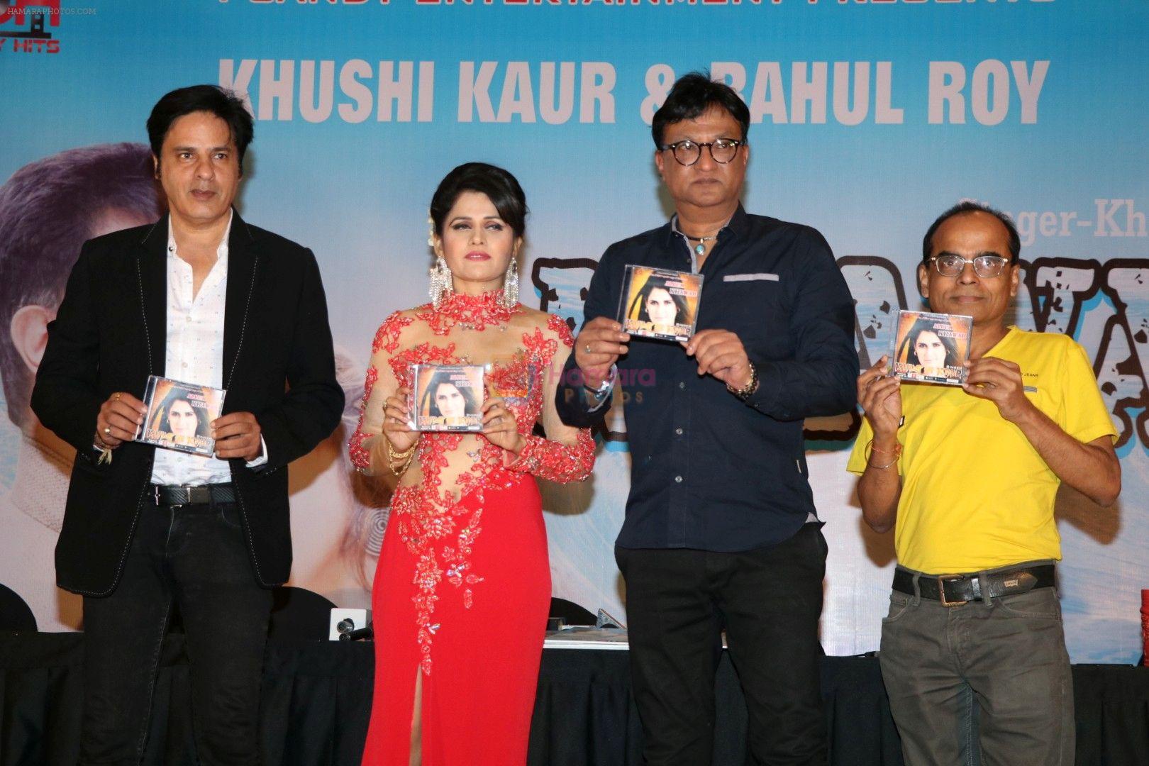 Rahul Roy, Khushi Kaur at the Launch Of Music Video Album Khawab on 2nd Oct 2017