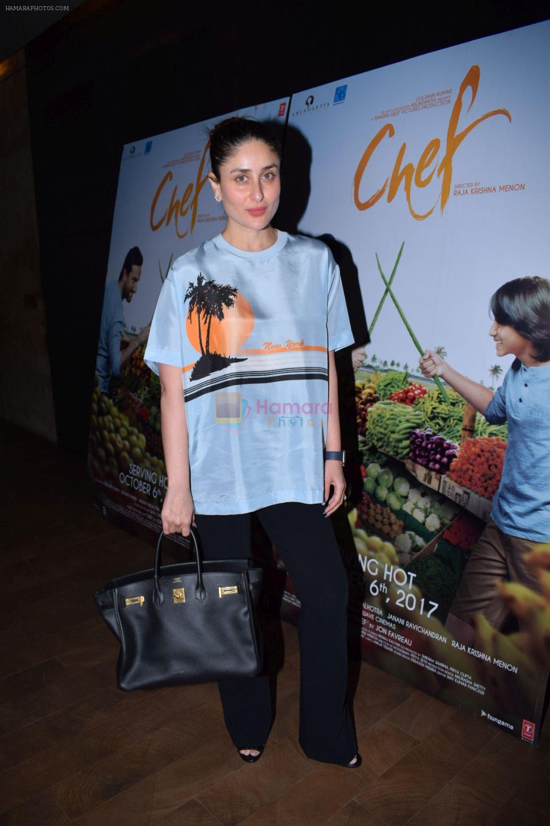 Kareena Kapoor At Screening Of Film Chef on 4th Oct 2017