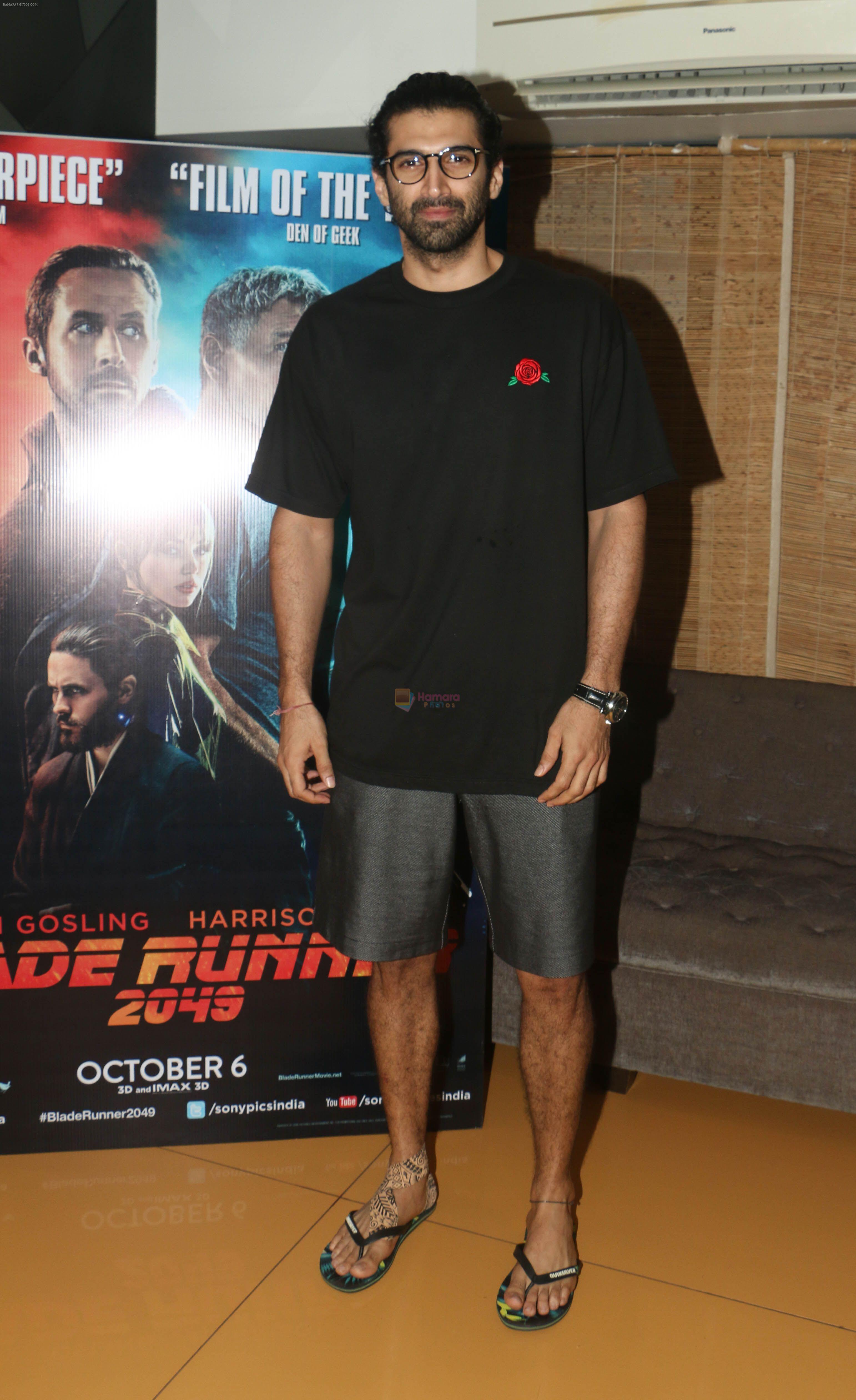 Aditya Roy Kapoor  watch Blade Runner 2049 on 7th Oct 2017