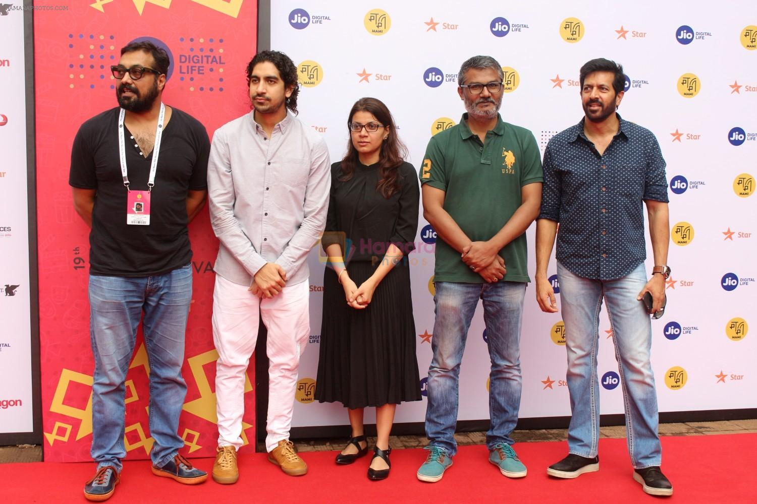 Kabir Khan, Anurag Kashyap, Ayan Mukerji, Alankrita Shrivastava, Nitesh Tiwari At Jio Mami Film Mela on 7th Oct 2017
