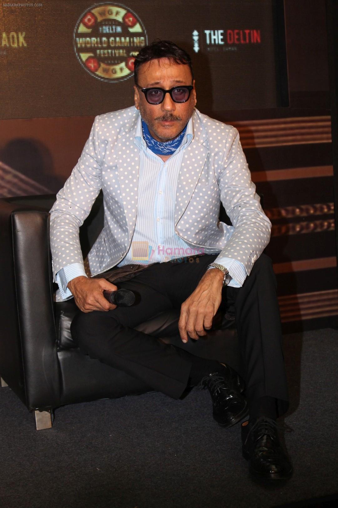 Jackie Shroff at the Launch Of Deltin World Gaming Festival on 11th Oct 2017