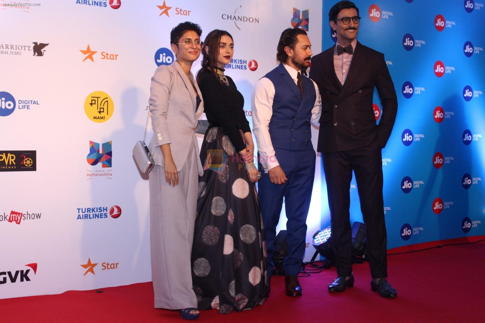 Aamir Khan, Kiran Rao, Aditi Rao Hydari, Kunal Kapoor at Mami Movie Mela 2017 on 12th Oct 2017