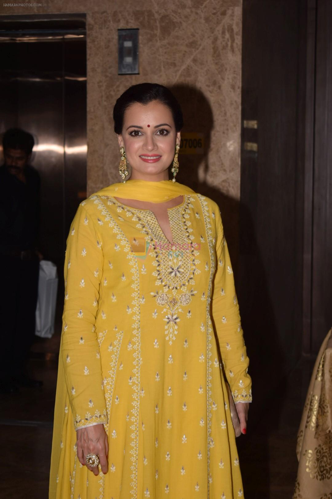 Dia Mirza attend Producer Ramesh Taurani Diwali Party on 15th Oct 2017