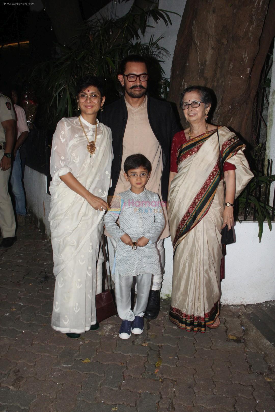 Aamir Khan's Diwali party on 20th Oct 2017