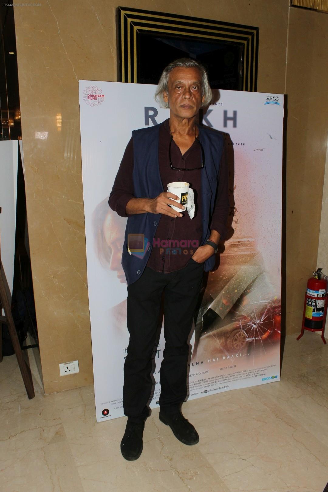 Sudhir Mishra at the Screening Of Rukh Film on 26th Oct 2017