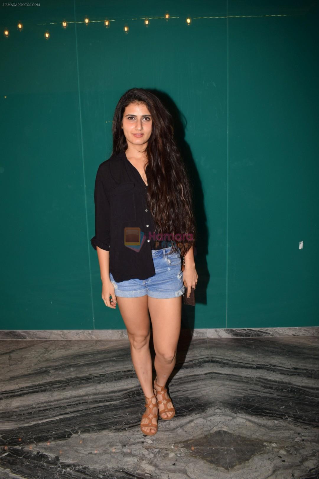 Fatima Sana Shaikh at the Success Party Of Secret Superstar Hosted By Advait Chandan on 26th Oct 2017
