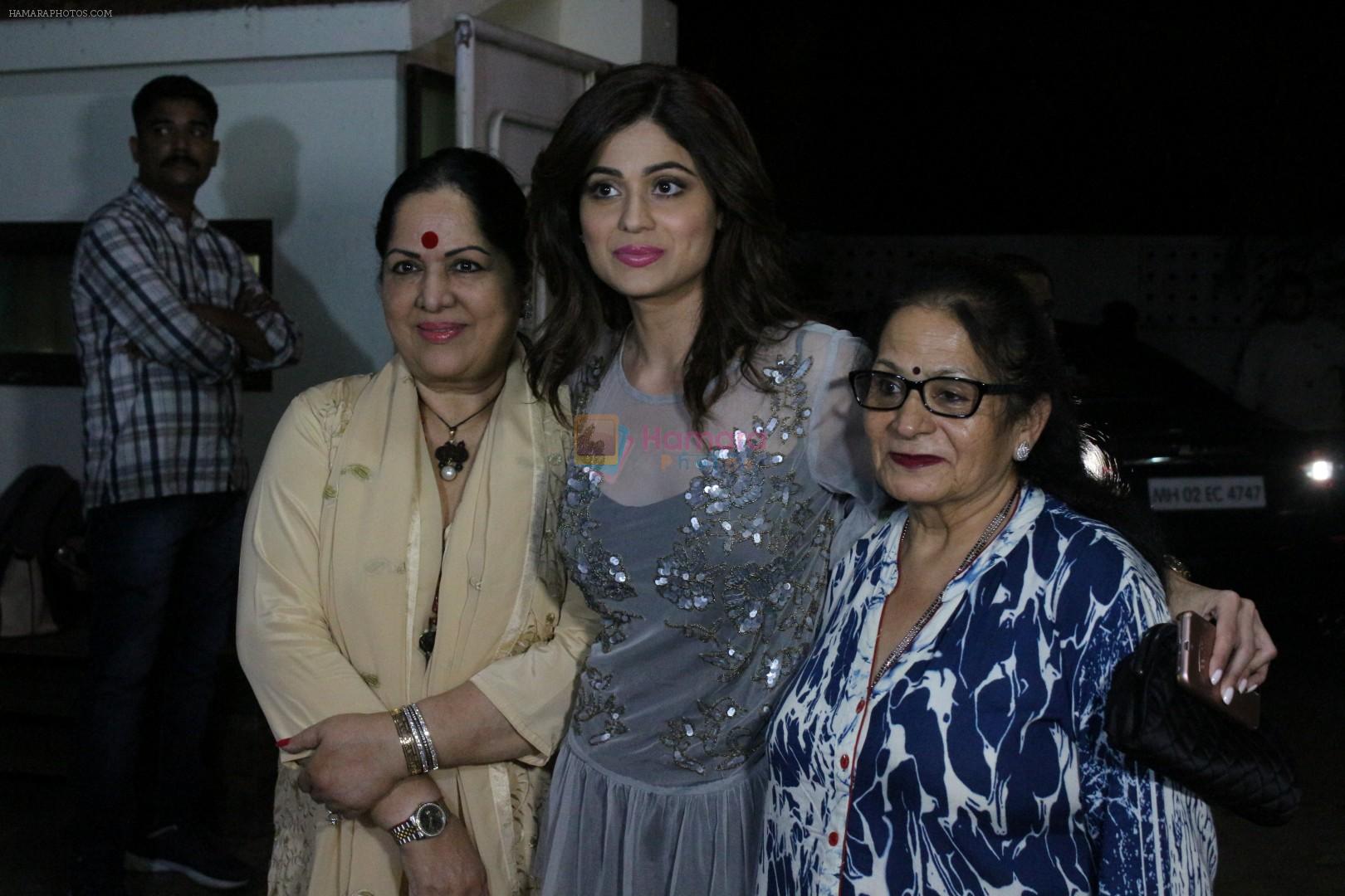 Shamita Shetty, Sunanda Shetty at the Special Screening Of Film Jia Aur Jia on 26th Oct 2017