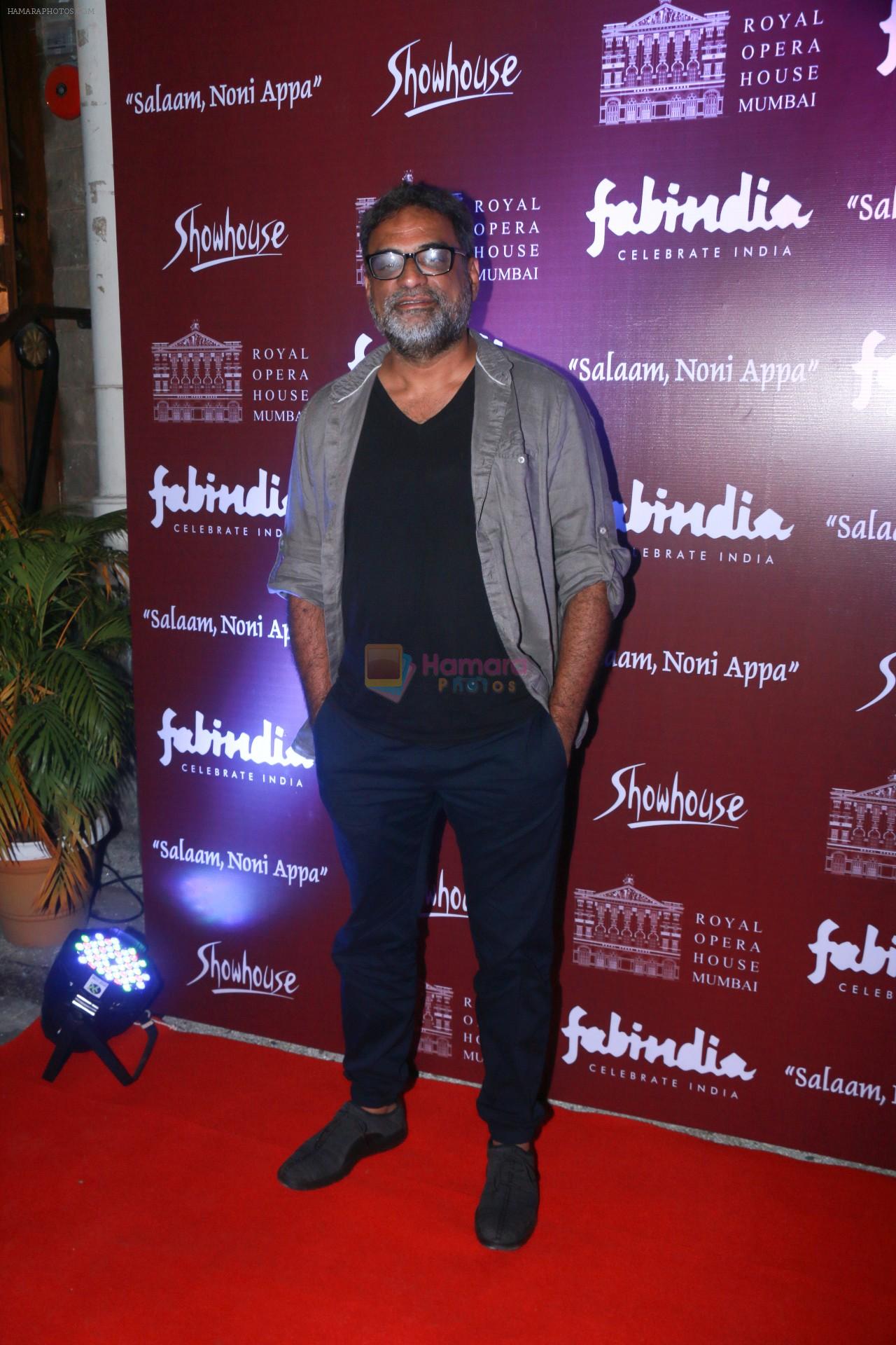 R Balki at the Special preview of Salaam Noni Appa based on Twinkle Khanna's novel at Royal Opera House in mumbai on 28th Oct 2017