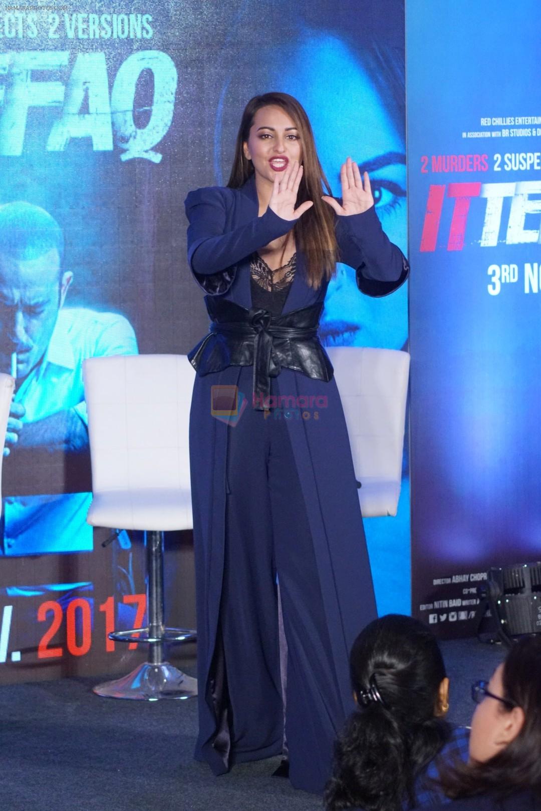 Sonakshi Sinha at the launch of film Ittefaq on 30th Oct 2017