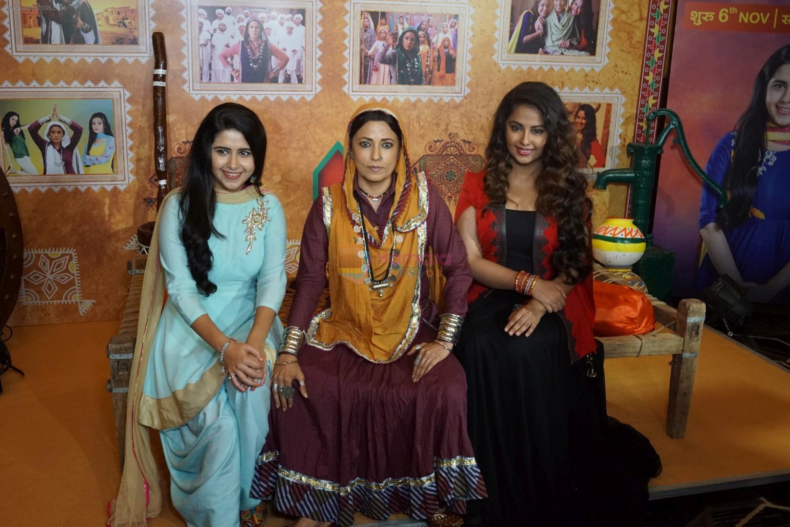 Palak Jain, Meghna Malik, Avika Gor at the Press Meet Of New Tv Show Laado- Veerpur Ki Mardaani's Cast  in Mumbai on 1st Nov 2017