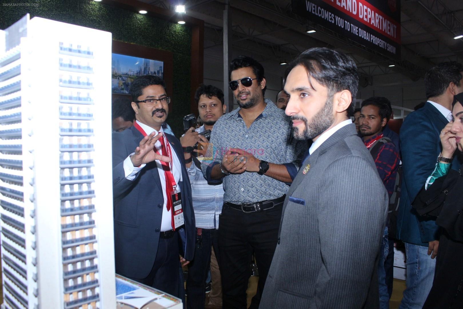 R. Madhavan at the Opening Ceremony & Pc Of Dubai Property Show on 3rd Nov 2017
