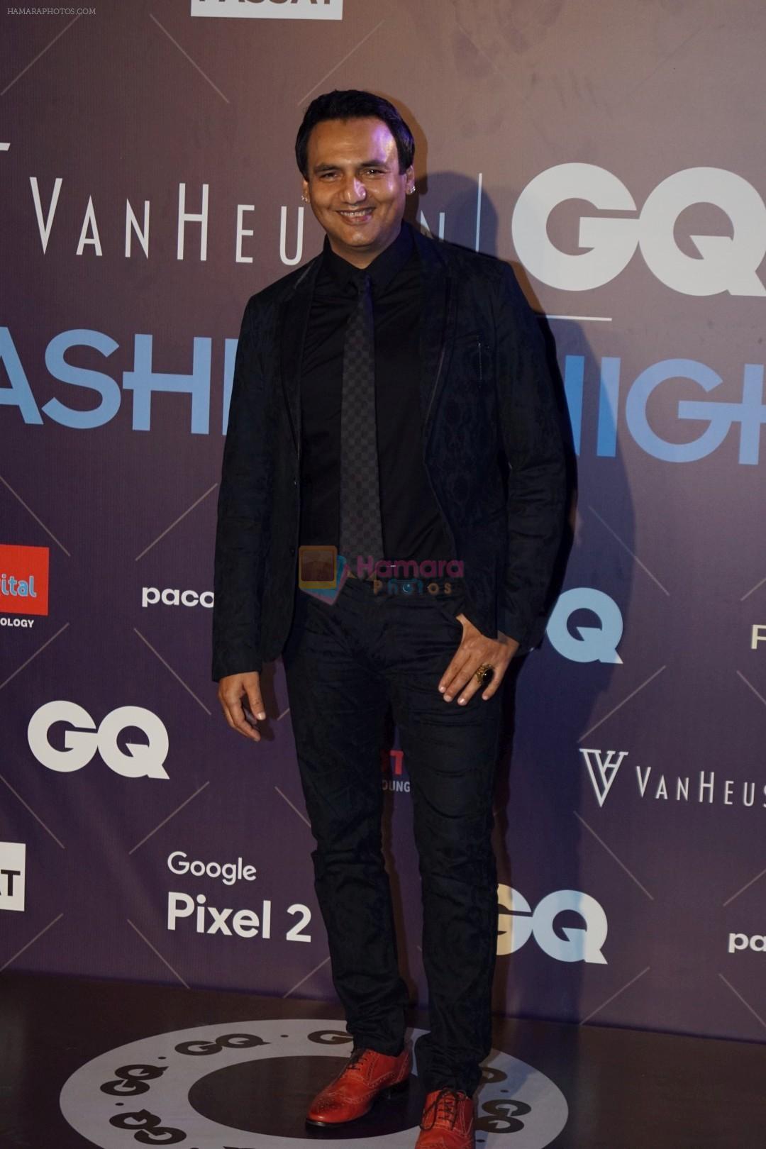 Marc Robinson at Van Heusen and GQ Fashion Nights 2017 on 11th Nov 2017