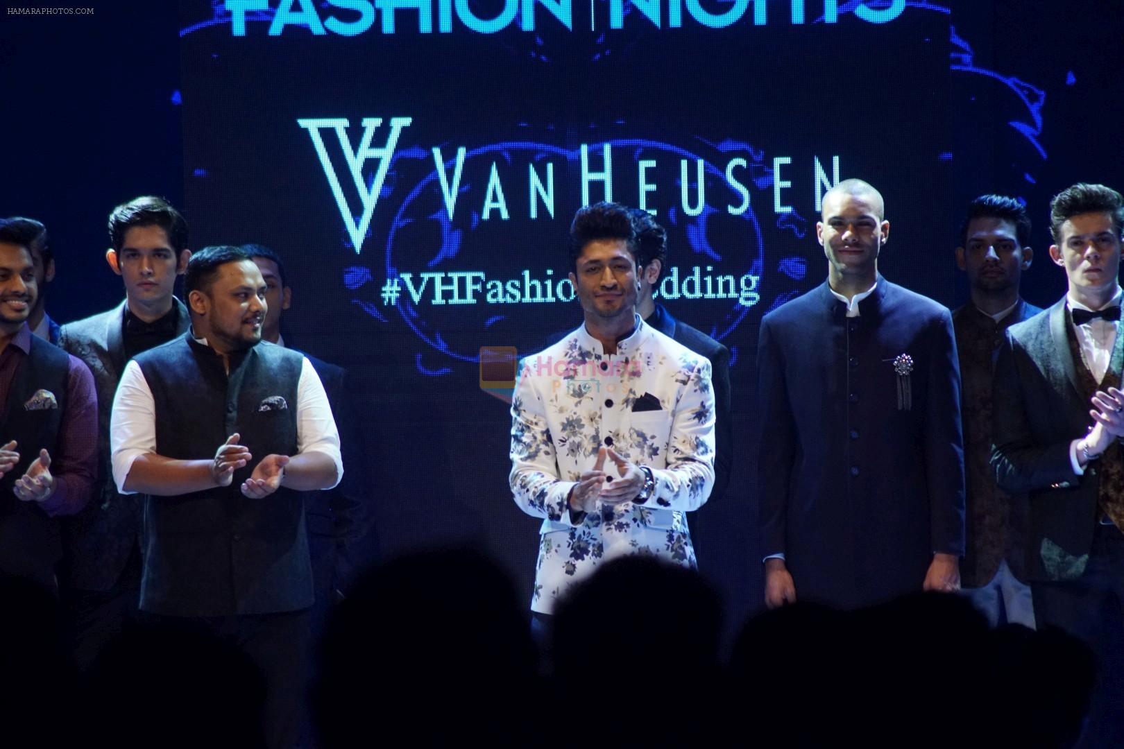 Vidyut Jammwal at Van Heusen and GQ Fashion Nights 2017 on 11th Nov 2017