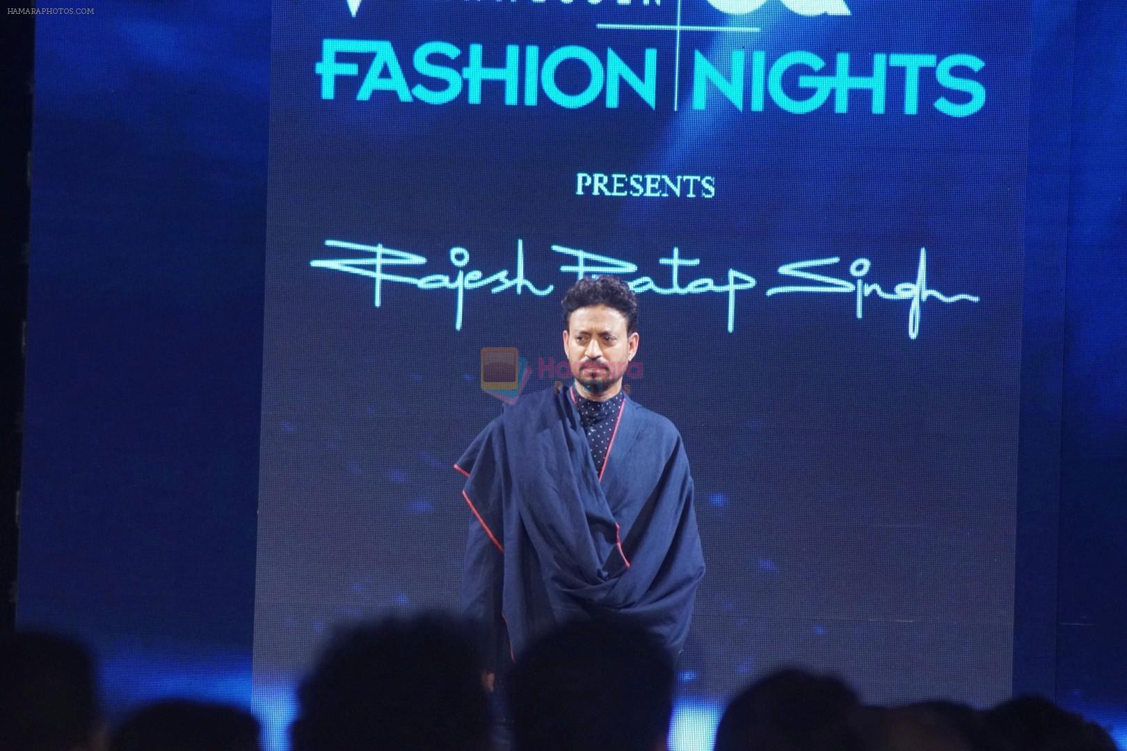Irrfan Khan at Van Heusen and GQ Fashion Nights 2017 on 11th Nov 2017