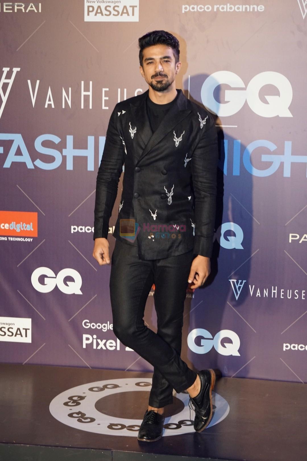 Saqib Saleem at Van Heusen and GQ Fashion Nights 2017 on 11th Nov 2017