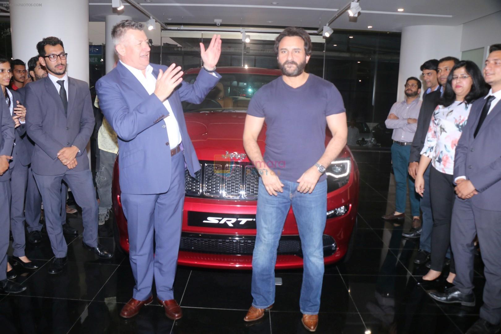 Saif Ali Khan At Launch Of New Jeep Grand Cherokee SRT on 13th Nov 2017